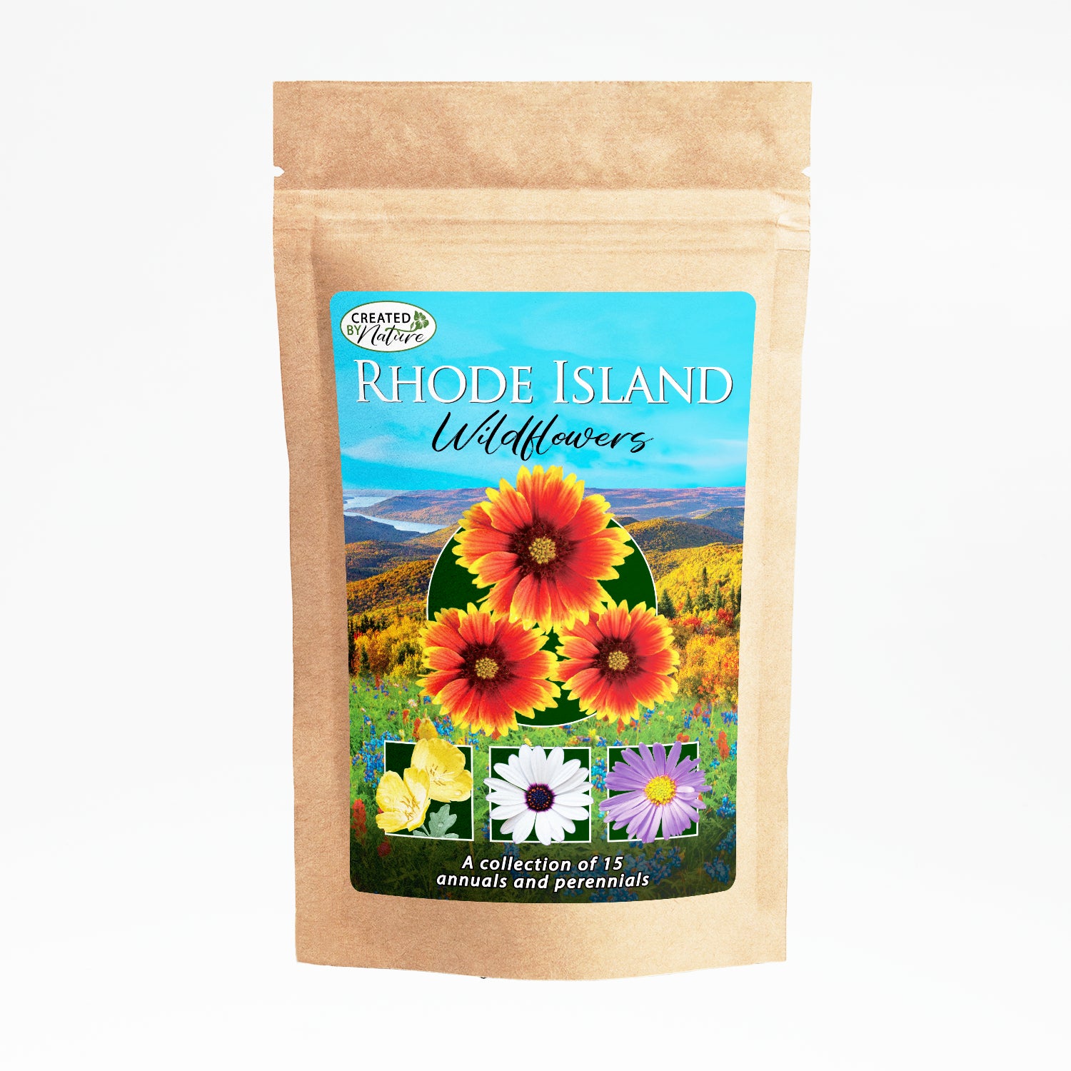 broadcasting flower seeds Rhode Island Seed Mix