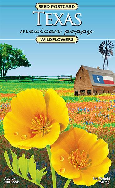 Texas Mexican Poppy Seed Packet