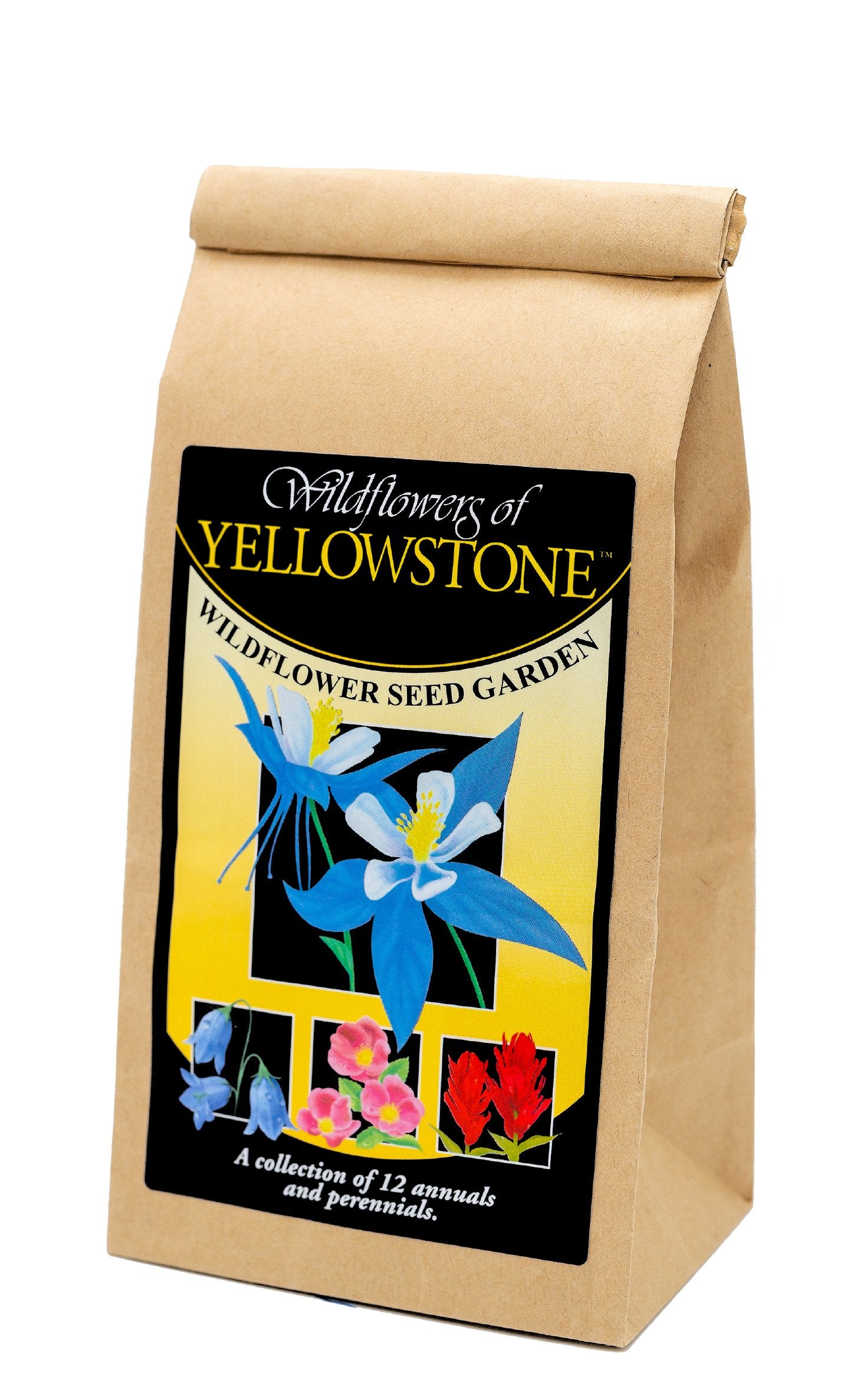 yellow wildflower seeds Yellowstone National Park Wildflower Seed Mix