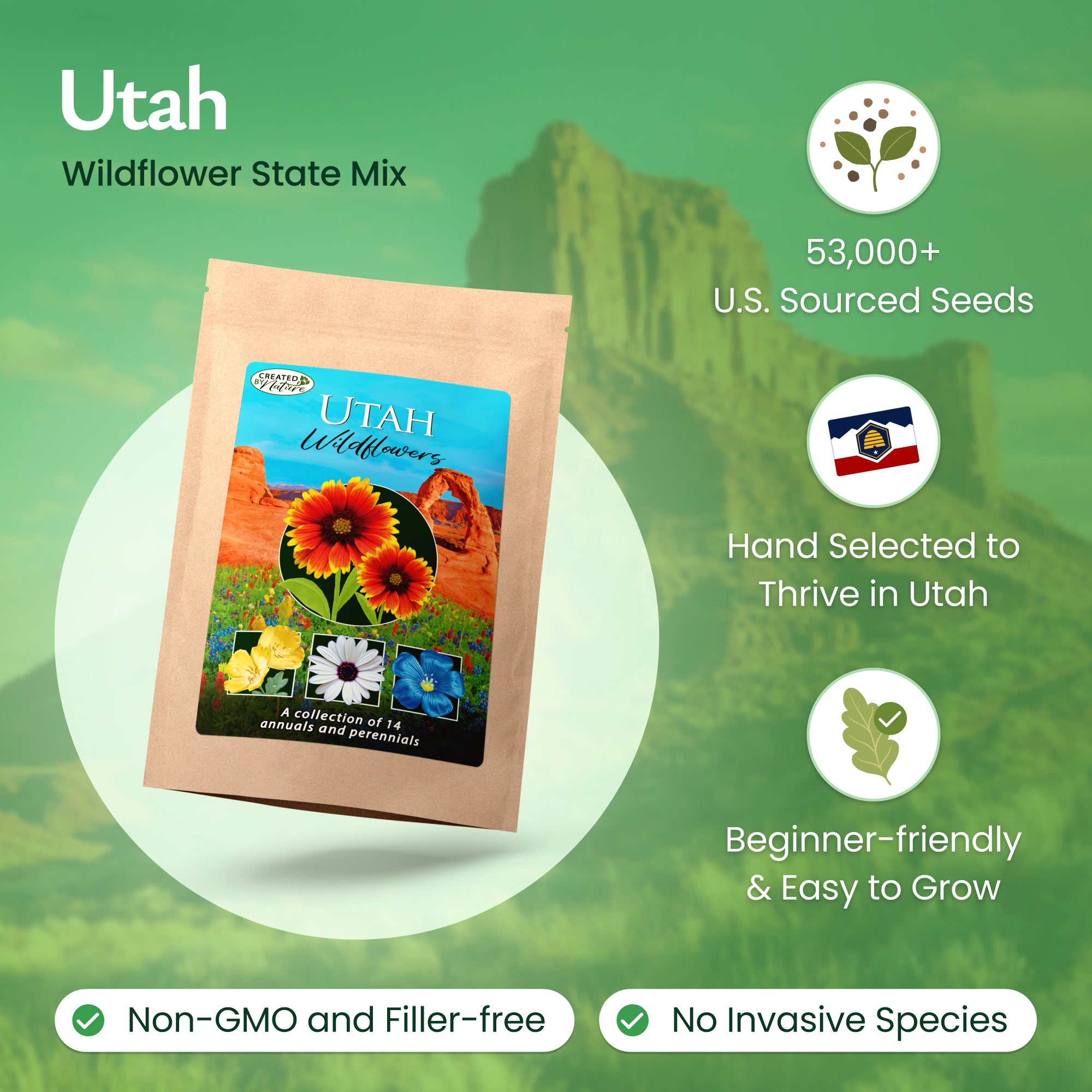 utah wild flower seeds Utah Wildflower Seed Mix