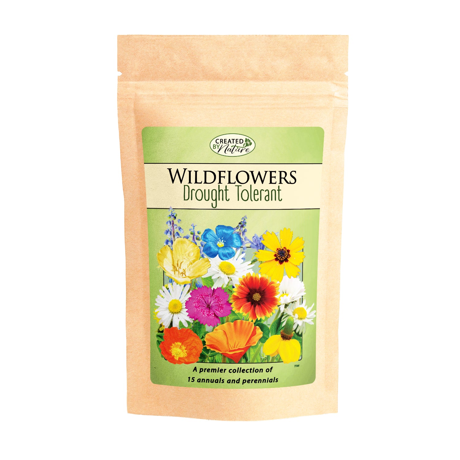 Drought Tolerant Wildflower Seed Mix | Created By Nature
