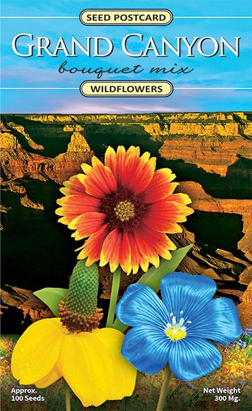 Grand Canyon Wildflower Seed Packet