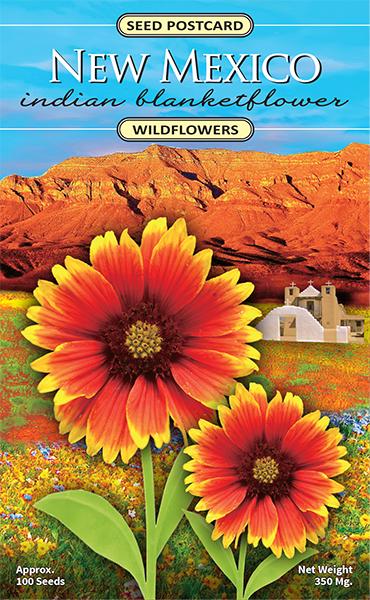New Mexico Indian Blanketflower seed packet