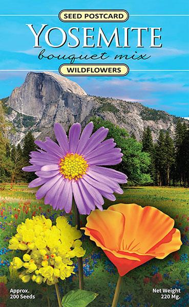 Yosemite Wildflower Seed Packet