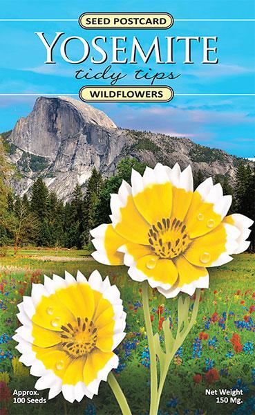 Yosemite Tidy Tips Seed Packet